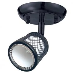 Baltimore 1-Light Black and Pewter Bath Light by BELDI