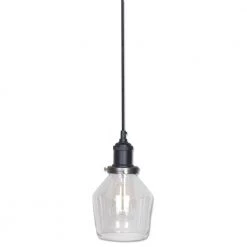 Wylie Collection 1-Light Black Pendant by BELDI