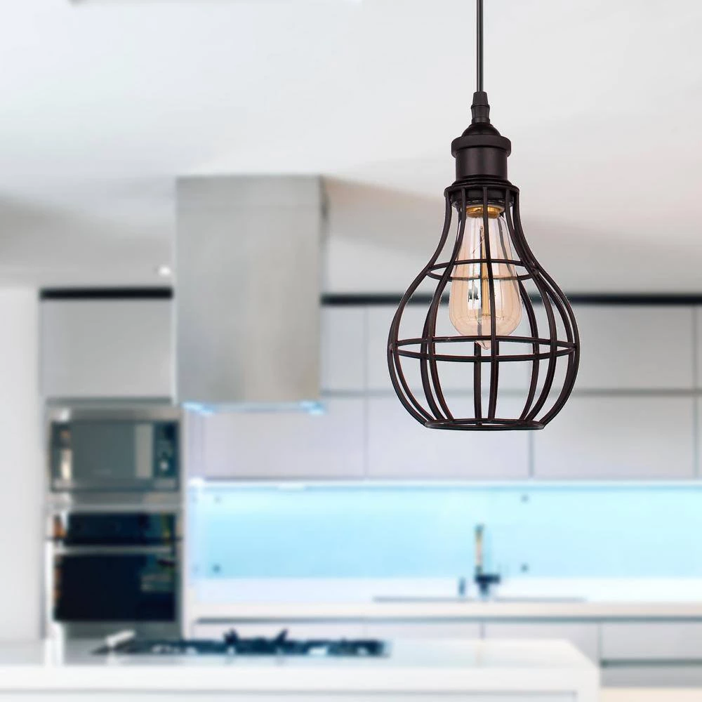 Lancy Collection 1-Light Black Pendant by BELDI - Image 2