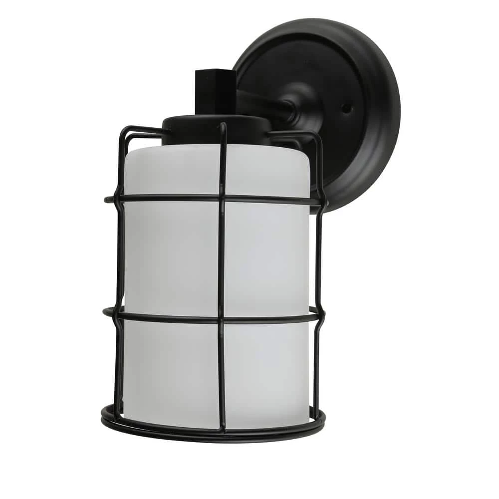 Albany 1-Light Black Bath Light by BELDI