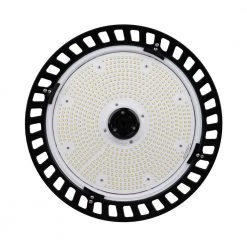 14.5 in. 550-Watt Equivalent Integrated LED Dimmable Black High Bay Light, 5000K by Euri Lighting