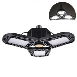 60-Watt Deformable LED Garage Light Ceiling Shop Light, Daylight by Nersunda