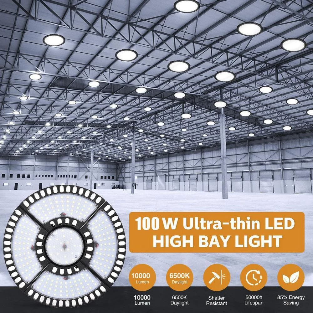 100-Watt Deformable LED Garage High Bay Light by Nersunda - Image 2
