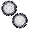 8.22 in. Round 100-Watt Equivalent UFO LED High Bay Light (2-Pack) by Nersunda