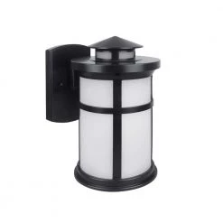 Bronze Outdoor Integrated LED Wall Lantern Sconce by Euri Lighting