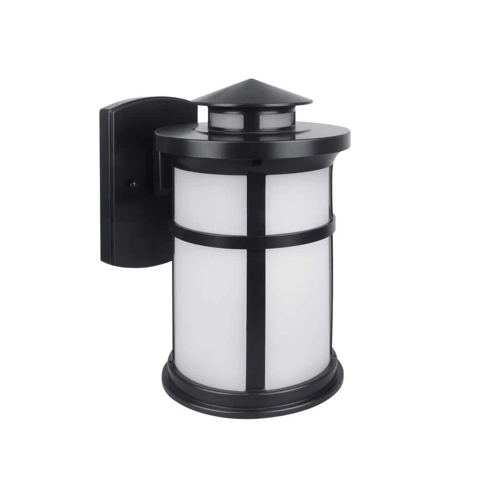 Bronze Outdoor Integrated LED Wall Lantern Sconce by Euri Lighting