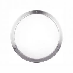 27.5-Watt Brushed Nickel Integrated LED Ceiling Flush Mount by Euri Lighting