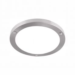 120-Watt Brushed Nickel Integrated LED Flush Mount by Euri Lighting