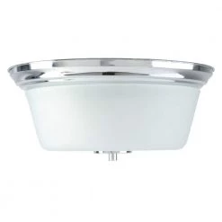 Markam 2-Lights Chrome Flush Mount by BELDI