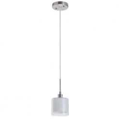 Limbourg Collection 1-Light Chrome Pendant by BELDI