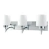Markam 3-Light Chrome Wall Fixture Sconce by BELDI