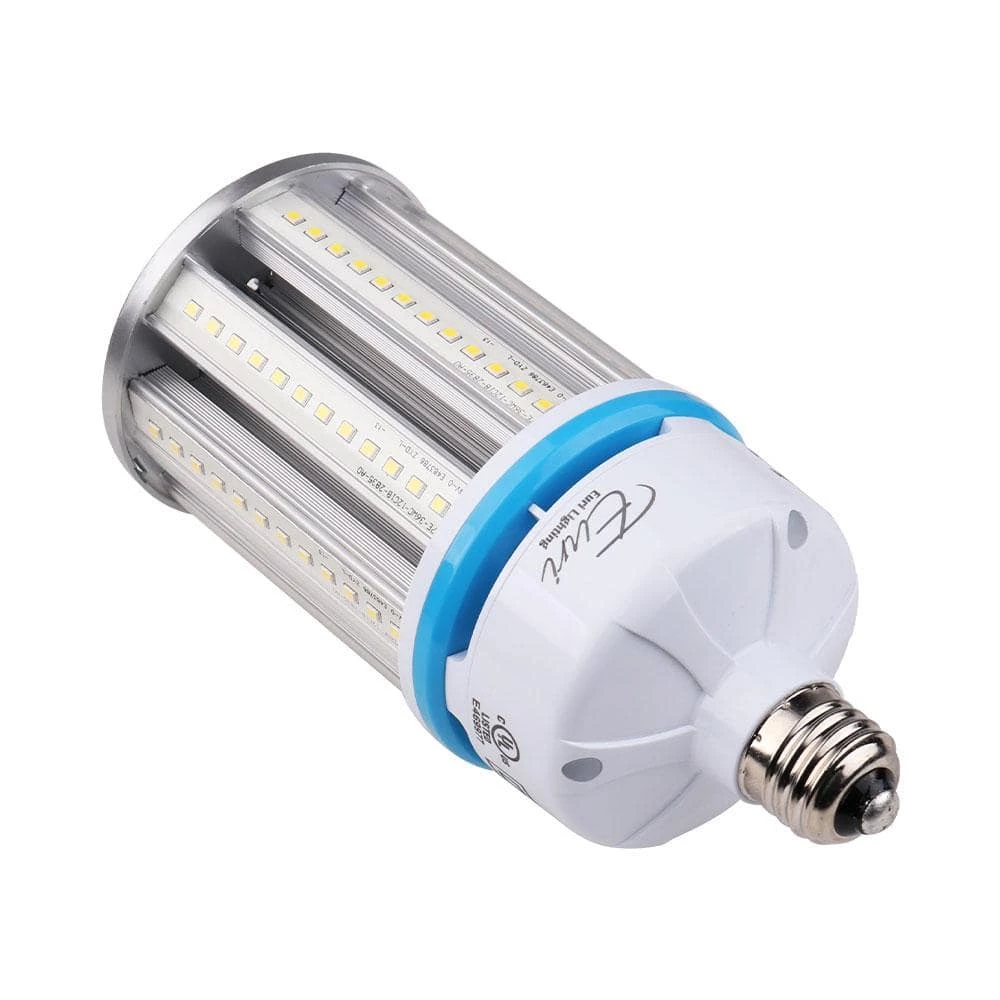 150-Watt Equivalent Corn Cob (5000K) LED Ballast Bypass Light Bulb in Cool White (1-Bulb) by Euri Lighting - Image 2