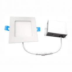 4 in. 4000K New Construction or Remodel IC Rated Canless Integrated LED Recessed Kit for Shallow Ceiling by Euri Lighting