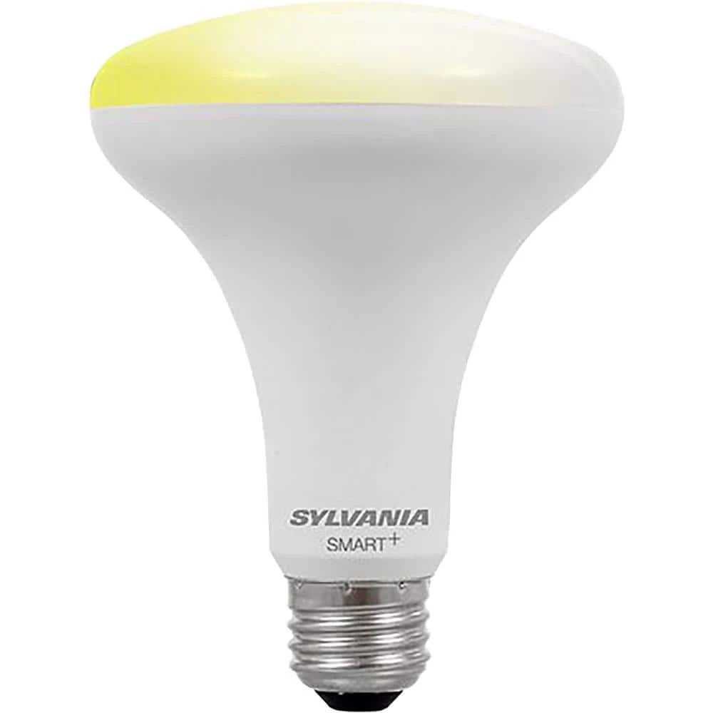 65-Watt Equivalent BR30 Dimmable SMART LED Light Bulb-On-Off Dim by Sylvania