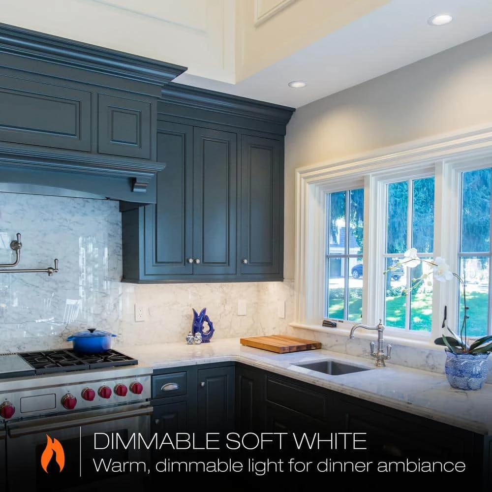 65-Watt Equivalent BR30 Dimmable SMART LED Light Bulb-On-Off Dim by Sylvania - Image 2