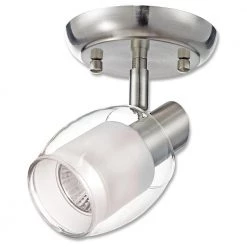 Salem Collection 1-Light Nickel Track Lighting Fixture by BELDI