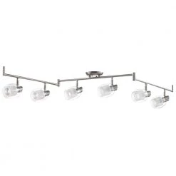 Salem Collection 6-Light Nickel Track Lighting Fixture by BELDI
