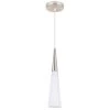 Lyss 1-Light Satin Nickel Pendant by BELDI