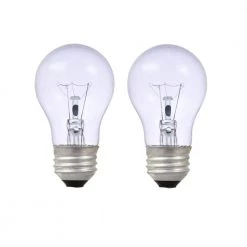 40-Watt A15 Clarity Incandescent Light Bulb (2-Pack) by Sylvania