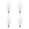 60-Watt Double Life B10 Incandescent Light Bulb (4-Pack) by Sylvania