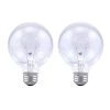 25-Watt Double Life G25 Incandescent Light Bulb (2-Pack) by Sylvania