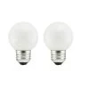 25-Watt Double Life G16.5 Incandescent Light Bulb (2-Pack) by Sylvania