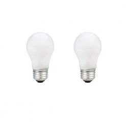 40-Watt A15 Double Life Incandescent Light Bulb in Soft White Color 2700K Temperature (2-Pack) by Sylvania