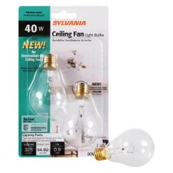 40-Watt Double Life A15 Incandescent Light Bulb (2-Pack) by Sylvania