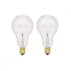 60-Watt Double Life A15 Incandescent Light Bulb (2-Pack) by Sylvania