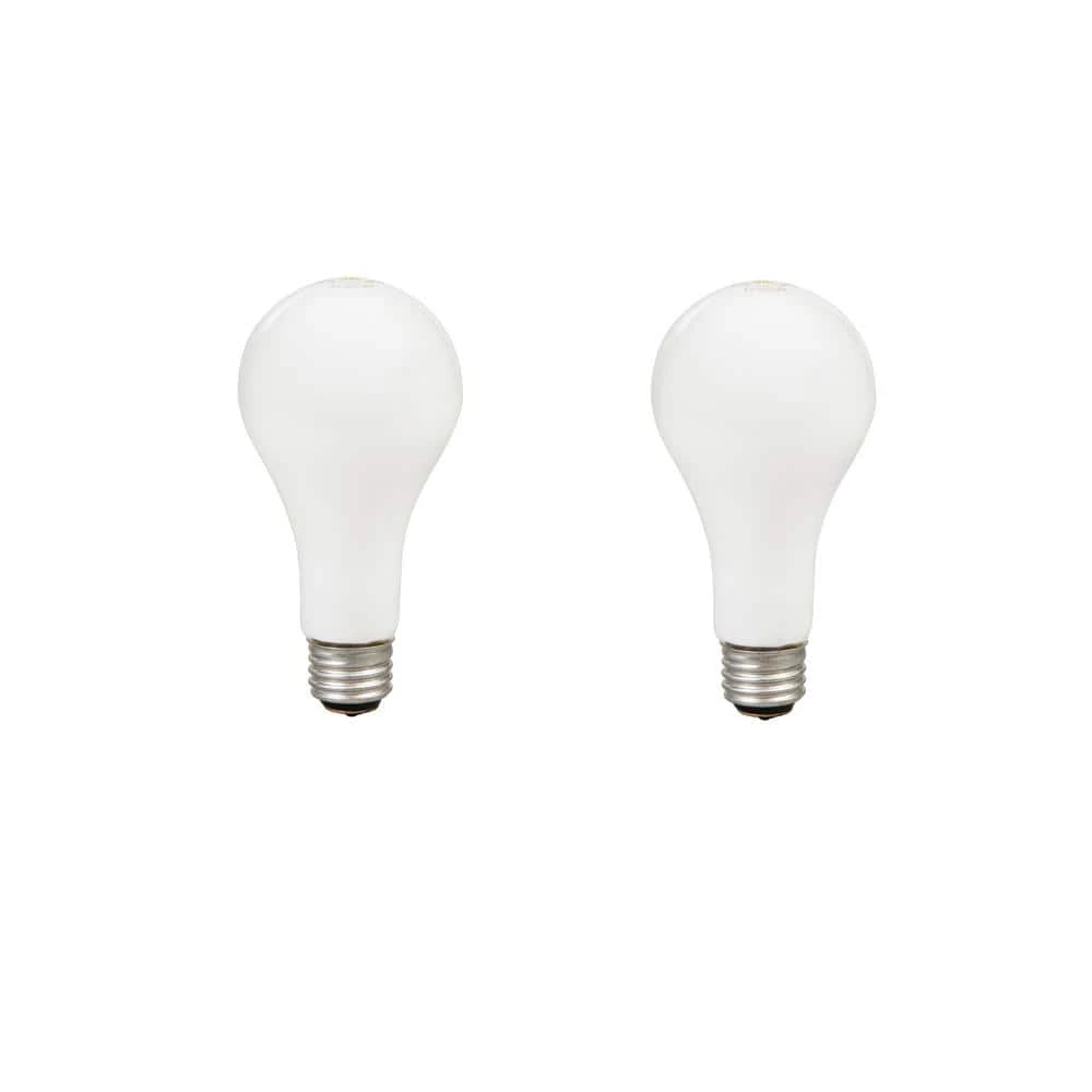 50-200-250-Watt A21 3-Way Incandescent Light Bulb in 2850K Soft White Color Temperature (2-Pack) by Sylvania