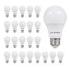 60-Watt Equivalent A19 Germicidal LED Light Bulb Soft White (24-Pack) by Sylvania