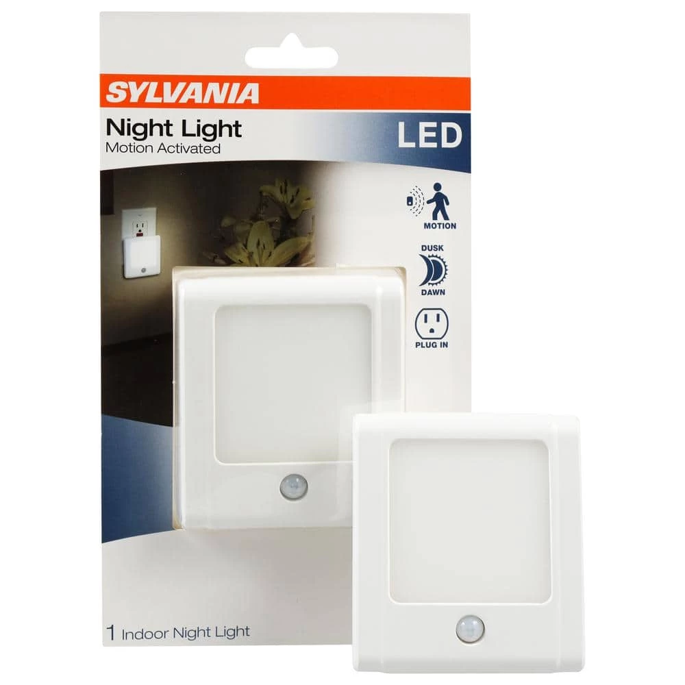 Square Motion Activated LED Night Light by Sylvania - Image 2