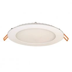 6 in. Selectable CCT Ultra Slim Canless Integrated LED White Recessed Light Ultra-Thin Trim w/Germ Fighting Technology by Sylvania