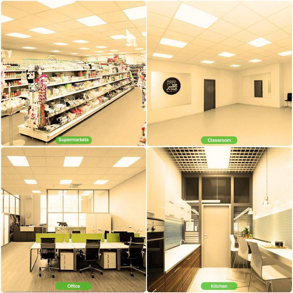 11.8 in. Integrated LED Panel Light, Warm White 3000K by Nersunda - Image 4