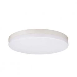 13 in. 120-Volt White Integrated LED Dimmable Flush Mount 3500K with Germ Fighting Technology by Sylvania