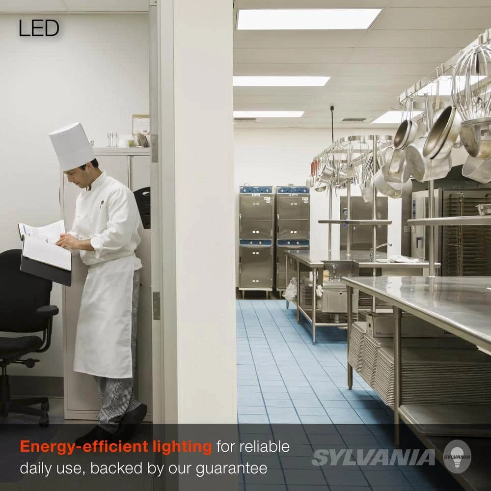 16-Watt 4 ft. Linear Tube T8 Selectable CCT LED Light Bulb (2-Pack) by Sylvania - Image 6