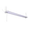 4 ft. 56-Watt Equivalent Integrated LED White Shop Light 4000K Cool White with Germ Fighting Technology by Sylvania