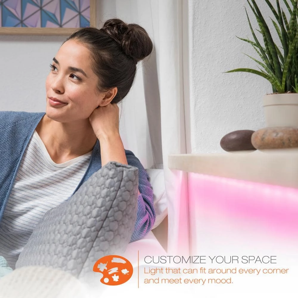 SMART+ ZigBee Full Color Indoor Flexible Lightstrip Starter Kit by Sylvania - Image 2